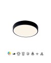 CUMBUCO II * PLAFÓN LED 30W NEGRO CCT